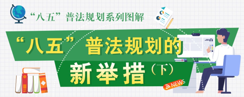 【智慧普法平台】系列图解|“八五”普法规划的新举措（下）